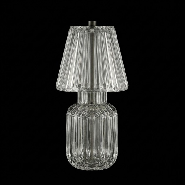 PRISMA glass crystal bordslampa